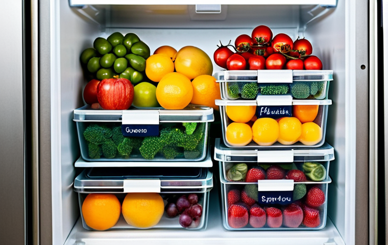 식품 폐기물 재활용 - Leftover Transformation**

"A brightly lit, modern kitchen scene. A person, fully clothed in casual ...