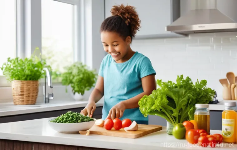 식품 내 중금속 검출 기술 - **Cutting-Edge Detection: A Scientific Breakthrough**
    A dynamic and brightly lit scene inside a ...