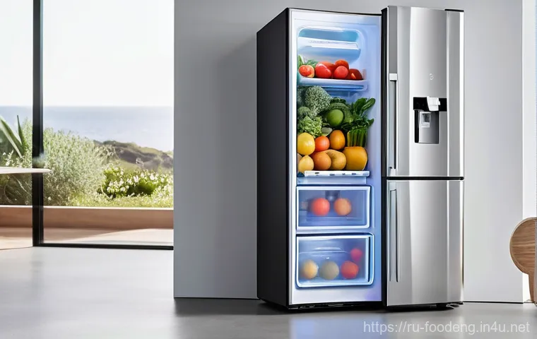 식품 공학에서의 생체모방 기술 - **Edible, Lotus-Inspired Food Packaging:** A close-up shot of a single, vibrant red apple nestled wi...