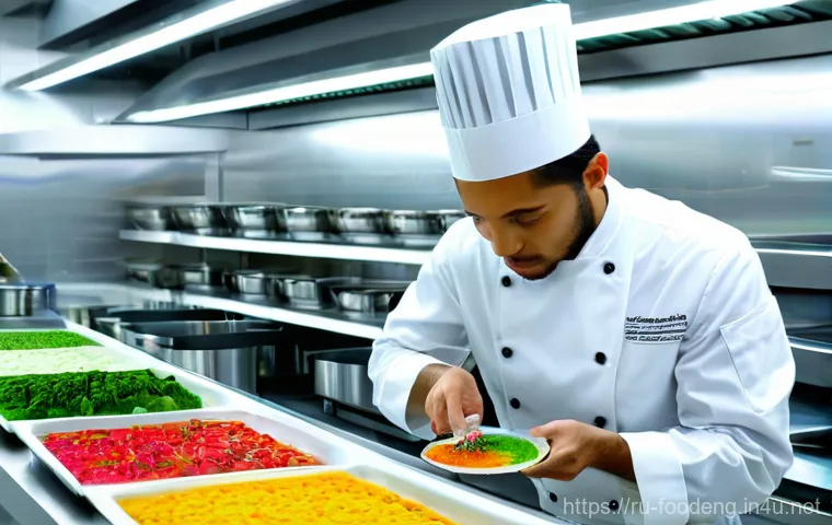 식품공학에서의 3D 프린팅 - **Prompt 2: "A heartwarming scene of a diverse family enjoying a meal together, each person delighti...